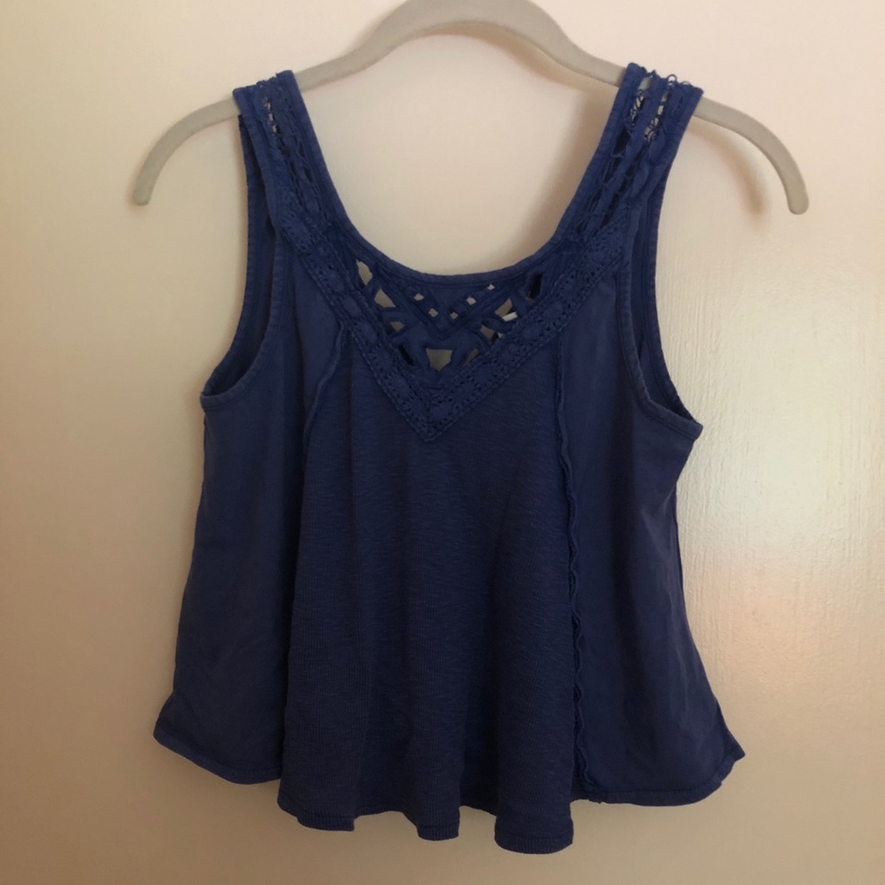 Free People Crochet Tank